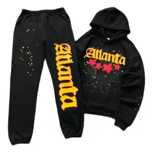 Sp5der Atlanta Tracksuit Black