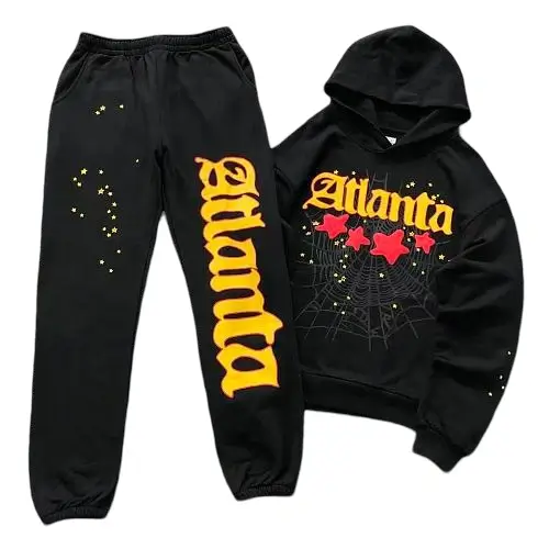 Sp5der Atlanta Tracksuit Black Sp5der Atlanta Tracksuit Black