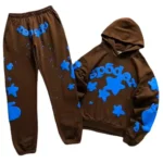 Sp5der Beluga Tracksuit Brown