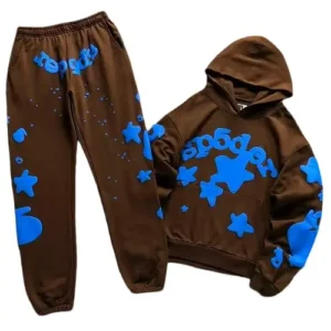 Sp5der Beluga Tracksuit Brown