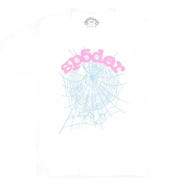 Sp5der OG Web Baby Tee White Sp5der OG Web Baby Tee White