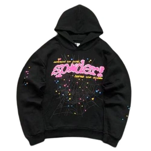 Sp5der P*nk V2 Tracksuit Black