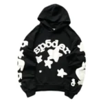Sp5der Reflective Beluga Tracksuit Black