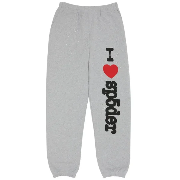 Sp5der Souvenir Sweatpant Heather Grey Sp5der Souvenir Sweatpant Heather Grey