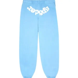 Sp5der Worldwide Sweatpant Sky Blue